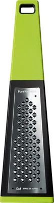Zdjęcie produktu dla KAI PG-0002 "Pure Komachi" Kanokoshibori, 2-stronna tarka z osłoną, zielona (1 szt.)