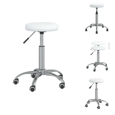 Obrázek produktu pro vidaXL Jídelní židle bílá Imitace kůže - Jídelní židle