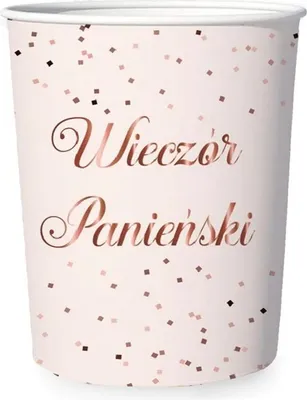 Produktbild von Junggesellinnenabschied Pappbecher Rosa 220ml x6