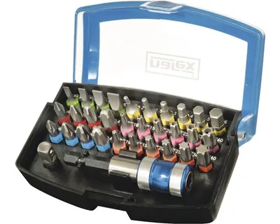 Immagine prodotto di Set di punte da trapano Narex, 1/4 di pollice, 32 pezzi