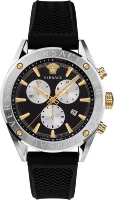 Produktbild von Versace Herren Uhr Armbanduhr Chronograph V-Chrono VEHB00119 Silikon