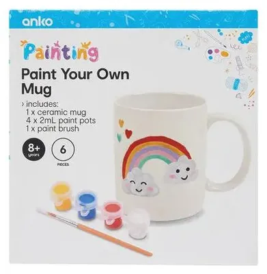 Obrázok produktu pre Ak si vymaľujete vlastný hrnček, ukážete, akí ste kreatívni.