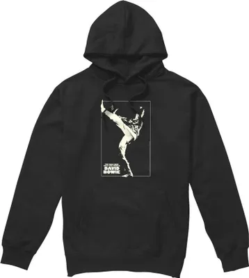 Immagine prodotto di David Bowie - Felpa con cappuccio "The Man Cover" da uomo TV7343 (XL) (Nero)