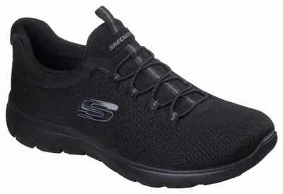 Image de Skechers Summits Summer Blush Chaussures de sport sans lacets Noir UE 39 Femme Noir UE 39
