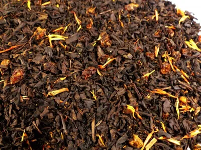 Produktbild von Sanddorn Sahne Schwarzer Tee Naturideen® 100g