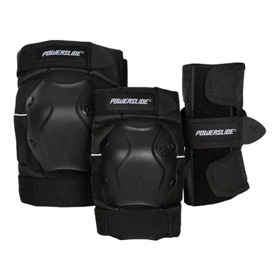 Produktbild von Powerslide Standard Set Schutzset Schwarz XL Mann Schwarz XL