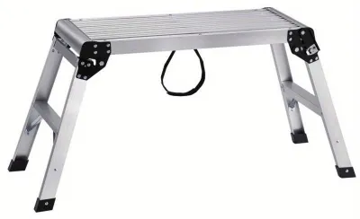 Imagen del producto de Plataforma de trabajo plegable - Aluminio - Capacidad de carga: 150 kg - Patas antideslizantes - Segura