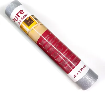 Produktbild von Decomeister Antirutschmatte Küche – EVA Matte – Schubladenmatte – Rutschfeste Unterlage – Kühlschrank Matten – Schubladen Einlagen – Zuschneidbar – 30x150 cm EVA geprägt Silber