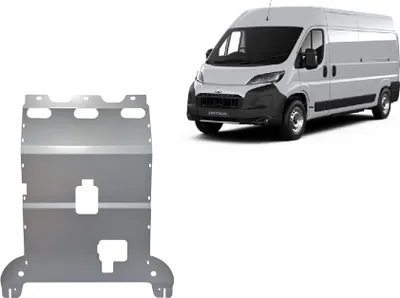 Immagine prodotto di Protezione antincastro in alluminio per Toyota Proace Max