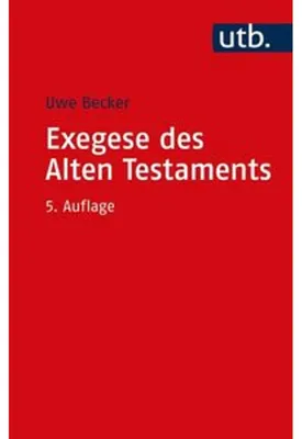 Produktbild von Exegese des Alten Testaments