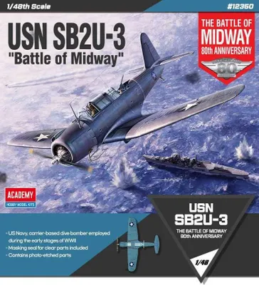 Obrázok produktu pre Model Kit letadlo 12350 - USN SB2U-3 "Battle of Midway" (1:48)