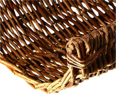 Produktbild von Famanu Brücke aus Weidenholz 25x24x13 cm - für Meerschweinchen und kleine Nager