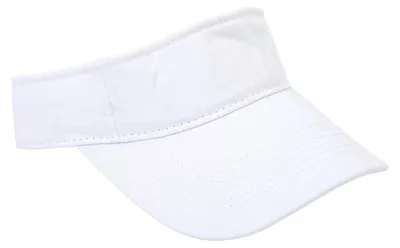Produktbild von Leoberg Uni Visor Cap für Erwachsene - Sonnenvisor Sommerhut Schirmmütze 154035-weiß-1