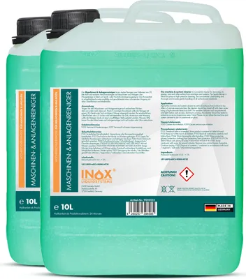 Produktbild von INOX Maschinen und Anlagenreiniger Konzentrat 2x10L Reinigungsmittel Öl Fett Ruß