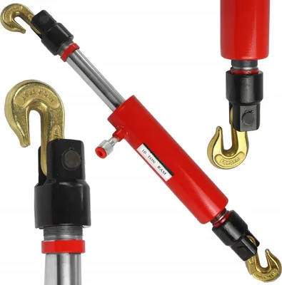 Produktbild von LUXTOM | Blechabzieher, Hydraulischer, 10T, Rot, Hydraulischer Karosserie Ausbeulsatz, Karosserie Reparatur Set