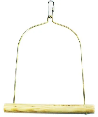 Produktbild von Happypet Vogelschaukel aus Holz, 22 cm