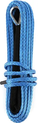 Obrázek produktu pro Navijákový kabel 15 m kabel 7700 lbs nylonový popruh pro tažení přívěsu pro SUV ATV UTV TrunkBlue