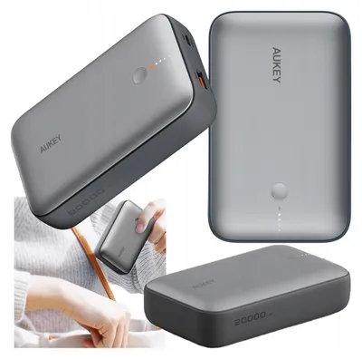 Zdjęcie produktu dla Powerbank 20000mAh AUKEY Spark Mini USB-C USB-A PB-Y57 SZYBKIE ŁADOWANIE