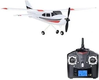 Immagine prodotto di Modellino di aereo radiocomandato per adulti - Aeromodello radiocomandato - Modellino di aereo per adulti - Aeromodello radiocomandato - Bianco/rosso