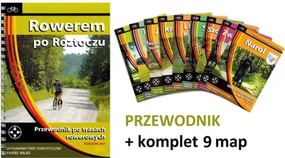 Immagine prodotto di Roztocze. Reiseführer für Radrouten + 9 Touristenkarten