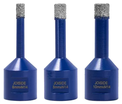 Produktbild von Diamantbohrerset, 6, 8 und 10 mm - für Porzellan, Fliesen und Stein