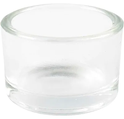 Produktbild von Teelichtglas, H 3,2 cm, D 5 cm, 48 Stk/ 1 Pck [HOB-55832]