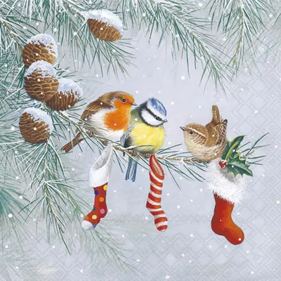 Produktbild von Ambiente Servet Weihnachtssocken 33cm