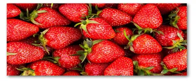 Immagine prodotto di Pannello protettivo per cucina Tulup® in vetro temperato - 125x50 - Protezione anti-schizzi, decorazione per cucina, cibo e bevande, fragole