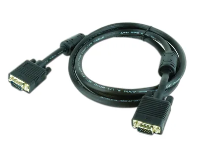Obrázok produktu pre Gembird 1.8m HD15 M/M, 1,8 m, VGA (D-Sub), VGA (D-Sub), Čierna, Samec/samec, 240 g