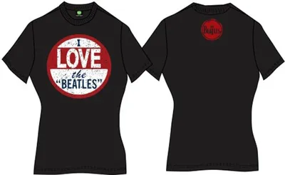 Produktbild von The Beatles Vintage I Love The Beatles Black M Damen T-Shirt