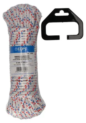Image de Corde Nylon Tressée Edm Durabilité Polyvalente - Edm