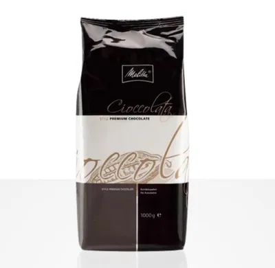 Produktbild von Melitta Cioccolata Style Premium Chocolate Kakao 1kg, Kakaopulver 27%