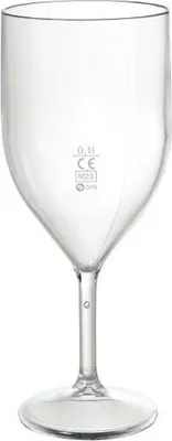 Produktbild von 6x Anyday Weinglas Mehrweg 230 ml Transparent, 23 cl