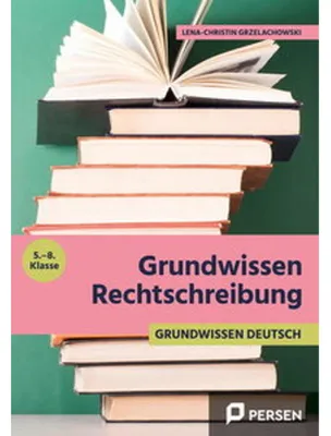 Produktbild von Grundwissen Rechtschreibung