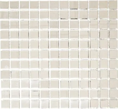 Produktbild von Glasmosaik CM 4S B2 mix silber 30,2x32,7 cm