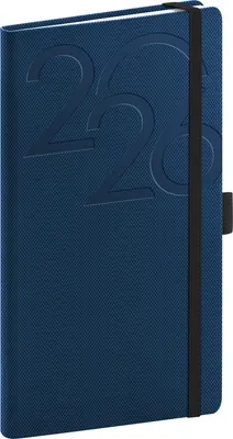 Obrázek produktu pro Notique Kapesní diář Ajax 2026, modrý, 9 x 15,5 cm