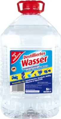 Produktbild von GUT& Destilliertes Wasser 3x 5 l