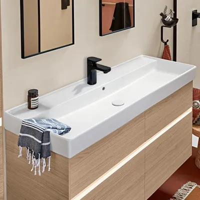 Produktbild von Villeroy & Boch Collaro Schrankwaschtisch 120 cm mit Überlauf, 1 Hahnloch