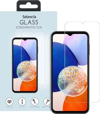 Image de Selencia Protecteur d'écran en verre trempé pour le Samsung Galaxy A14 (5G/4G)