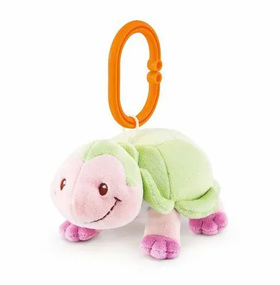 Produktbild von Plüsch-Hängespielzeug mit Geräuschen - Schildkröte