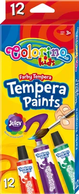 Obrázok produktu pre Farby tempera Colorino Kids 12 kolorów po 12 ml