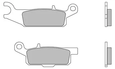 Image de Jeu de plaquettes de frein BREMBO 07YA50SD