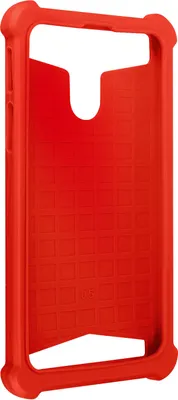 Produktbild von Universal Schutzhülle aus Silikon für Smartphones 4.3'' bis 4.7'' – Rot