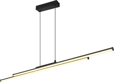 Produktbild von Globo Lighting Hängeleuchte Metall schwarz matt, LED