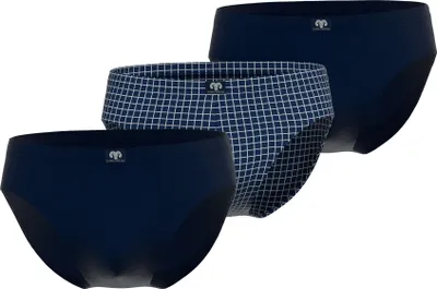 Produktbild von CECEBA Herren Slip blau längsgestreift 3er Pack Größe: 10