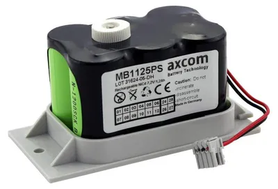 Produktbild von NiCd Akku für B|Braun Infusomat FMS, Infusomat P - 7,2V/1,2Ah mit Schraube