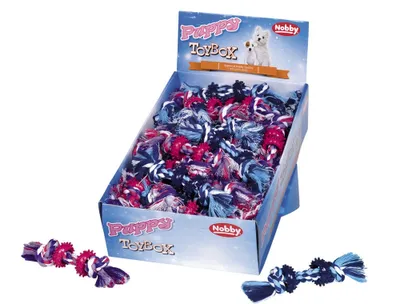 Produktbild von Seilspielzeug für Welpen 48Stück