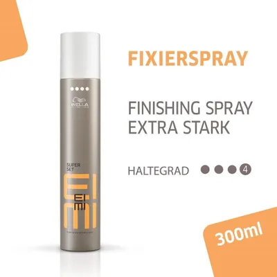 Produktbild von Wella EIMI Super Set, Haarspray, Unisex, normales Haar, 300 ml, Befestigung, 1 Stück(e)