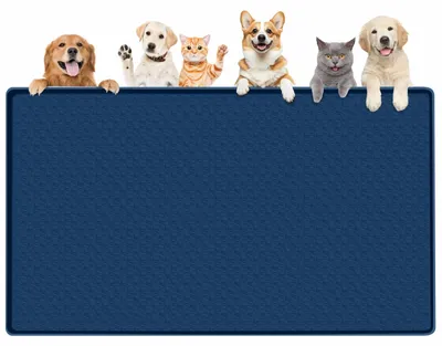 Silikon-Futtermatte für Hunde, 130 x 65 cm, rutschfest