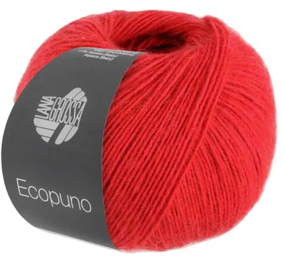 Produktbild von Lana Grossa - Ecopuno 0100 rot